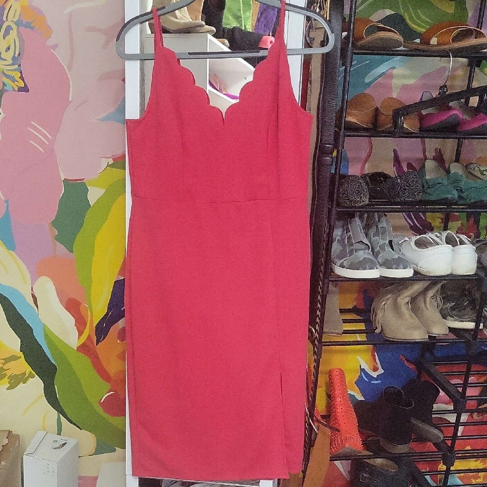 Socialite Pink Midi Dress